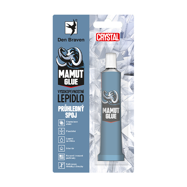 Lepidlo DEN BRAVEN Mamut Glue Crystal 25 ml průhledné