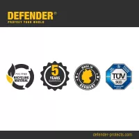 Černo-žlutý plastový kabelový most s víkem DEFENDER NANO - délka 101 cm, šířka 28,5 cm, výška 3,2 cm