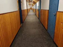 Černo-modrá gumová podlahová deska FLOMA IceFlo SF1100 - délka 200 cm, šířka 100 cm, výška 2 cm