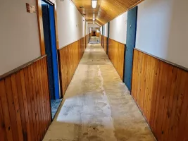Černo-modrá gumová podlahová deska FLOMA IceFlo SF1100 - délka 200 cm, šířka 100 cm, výška 2 cm