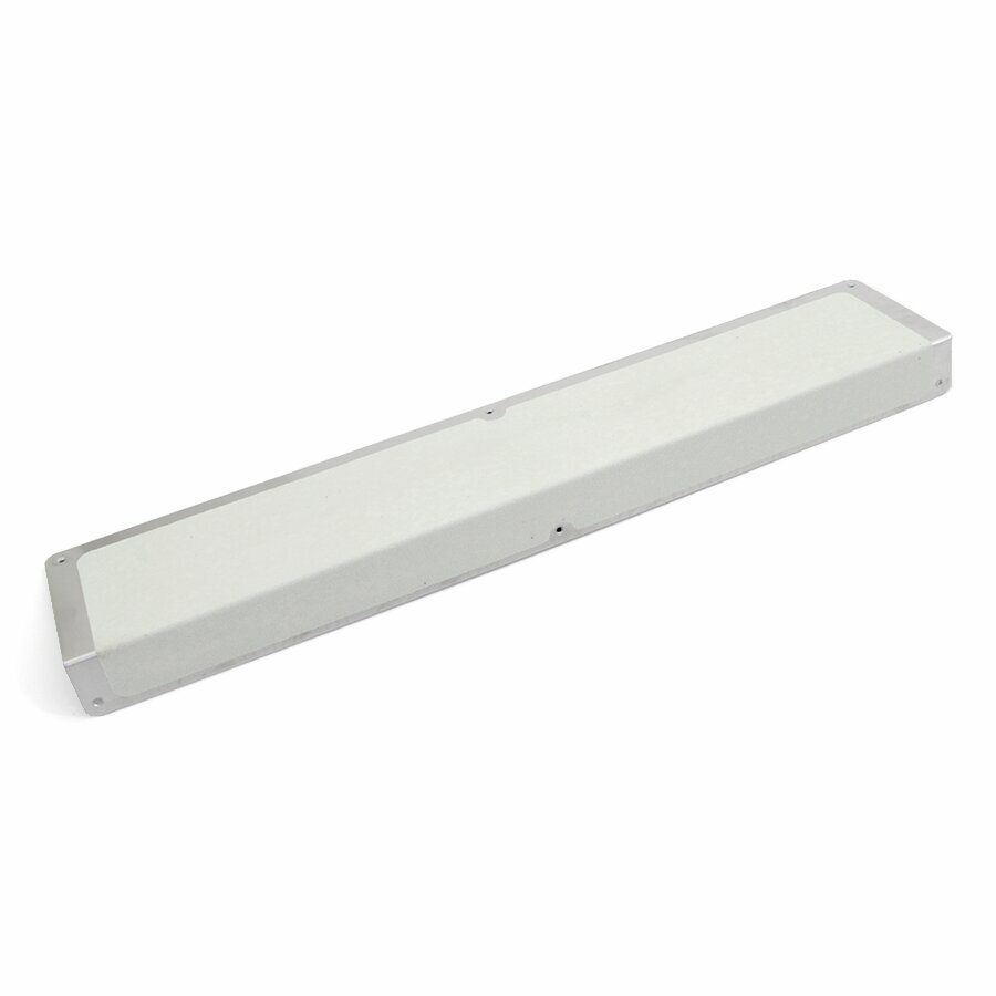 Bílo-červená náhradní protiskluzová páska pro hliníkové nášlapy FLOMA Standard Hazard - délka 63,5 cm, šířka 12 cm, tloušťka 0,7 mm